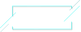 蓝色商务标题框文字框文本框简约边框